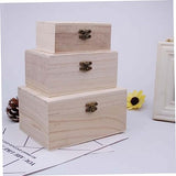 Zerodeko 25 Pcs Box DIY Wooden Box Jewellery Boxes for Women Wooden Keepsake Box Necklace Boxes Bulk Unpainted Wooden Boxes Unfinished Wooden Boxes Zerodeko