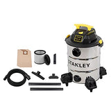 Stanley 10 gal. 6.0-Peak HP Stainless Steel Wet Dry Vacuum Stanley