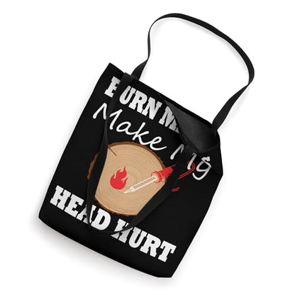 Woodburning Design for Wood Burners Tote Bag - WoodArtSupply