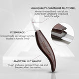 VIBRATITE Wood Carving Tools Set - Wood Carving Kit with Detail Wood Knife, Woodworking Whittling Kit for Beginners, DIY VIBRATITE