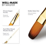 ARTIFY 15 Pieces Paint Brush Set, Intermediate Series, Includes Pop-Up Carrying Case with Palette Knife and 2 Sponges, for Acrylic, Oil, Watercolor ARTIFY art supplies