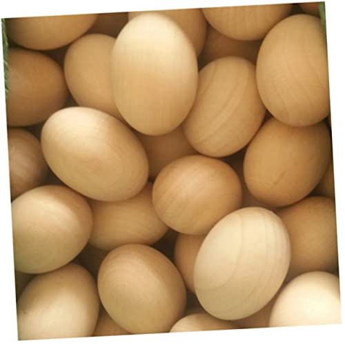 VILLCASE 5pcs DIY Easter Eggs Unfinished Unpainted Wooden Eggs Puzzle Toy Easter Egg Wooden Unfinished Wooden Easter Egg Eggs for Crafting Eggs for VILLCASE