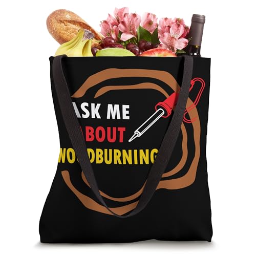 Woodburning Design for Wood Burners Tote Bag - WoodArtSupply