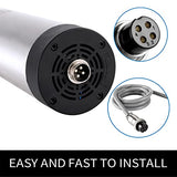 CNC Spindle Motor Kits, 110V 1.5KW Air Cooled Spindle CNC Spindle +110V 1.5KW VFD+Φ65mm Clamp Mount +Collet Set ER11+ Drill bits+ Wires+ Wrenches for Zhong Hua Jiang