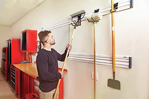 CRAFTSMAN Versatrack Garage Storage System, Storage Rail with 20 Piece Set Mounting Accessories (CMST22000) Craftsman