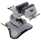 Yost Tools Yost V-275 Portable Vacuum Base Vise, Pivots Multi-Angle, 2.75” Jaw Width, (1 Pack), Silver Yost Vises