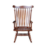 International Concepts Solid Wood Rocker, Espresso IC International Concepts