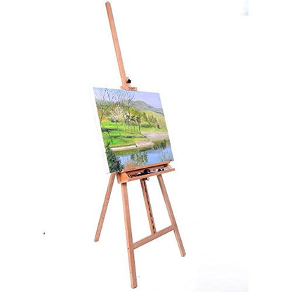 Mont Marte Floor Easel w/Tilt Beech Wood - WoodArtSupply