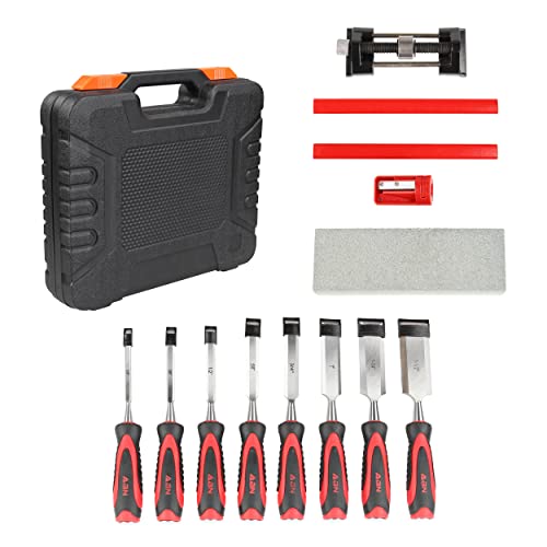 Deadwood Crafted Tools 13pc Wood Carving Chisels and Sharpening Set - Premium Wood Working Tools and Equipment Deadwood Crafted Tools