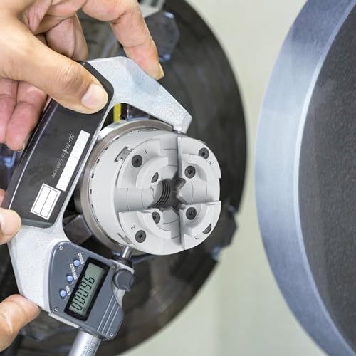 VEVOR KP96 Lathe Chuck, 4-Jaw 3.75" Diameter, Metal Lathe Chuck Turning Machine Accessories, Self-centering Tool, for Lathe, Precision Machining, VEVOR