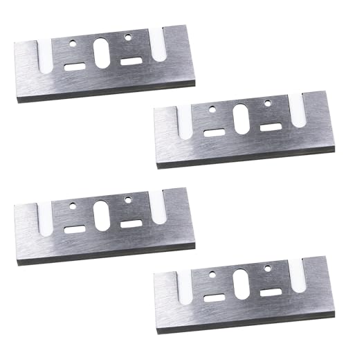 3-1/4-Inch planer blades 82mm Replacement For Makita 1900B KP0800，DeWalt DW6655 D26676 DW680 and Most Hand-Held Planer (Set of 4)