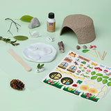 Craft-tastic — Nature Toad Abode — Kid’s Arts and Craft Kit — Build an Outdoor Mushroom Home — for Ages 5+ Craft-tastic