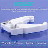 HOZLY 10PCS/Lot HSK 63F Tool Holder Clamp ABS Flame Proof Rubber Claw for CNC Machine HOZLY