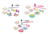 Melissa & Doug Created By Me! Paint & Decorate Your Own Wooden Magnets Craft Kit – Butterflies, Hearts, Flowers - Kids Craft Kits, Great Activity For Melissa & Doug