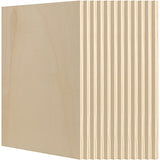 MANCHAP 12 Pack 9 x 12 Inch Wood Canvas Panels, Unfinished Wood Cradled Painting Panel Boards, Wooden Canvas Board Wood Artist Canvas for Painting, MANCHAP