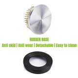 3 Pcs Flower Frogs for Flower Arrangements Supplies, Japanese Flower Arranging Ikebana Kenzan, Pin Frogs for Flowers Holder with Rubber Base Flower Eggone