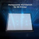 Creality Mini Honeycomb Laser Bed, All Metal Structure Aluminum Plate, Honeycomb Working Table for Better Heat Dissipation, Designed to Protect Your SainSmart
