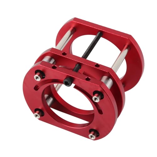 Router Lift Base | 4 Jaw Clamping Router Table Lifting System Base | Aluminum Alloy & Stainless Steel | Woodworking Tool for 64-66mm Diameter Motors Sorandy