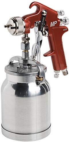 Astro Pneumatic Tool 4008 Spray Gun with Cup - Red Handle 1.8mm Nozzle - WoodArtSupply