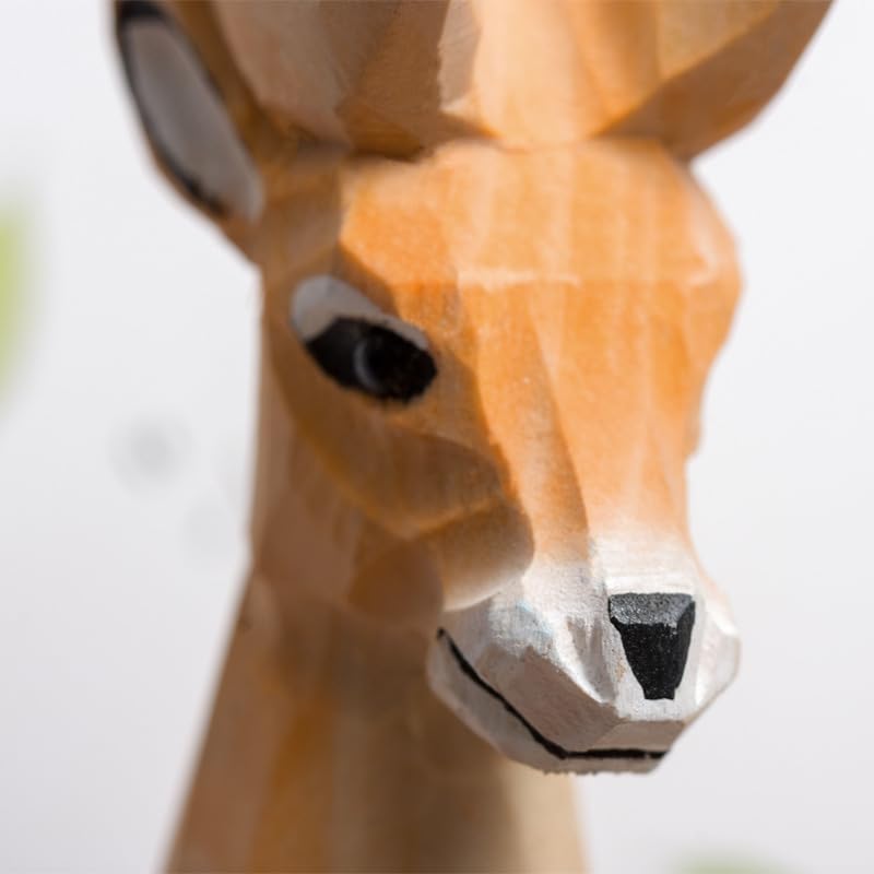 BYVUTE 100% Handmade Wood Carved Animal Gel Pen, Giraffe Dog Tiger Unicorn Cute Stationary School Supply Office Supply, Cute Fun and Unique Kids and BYVUTE