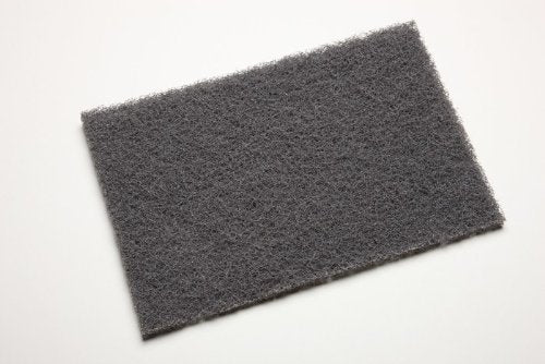 3M Scotch-Brite 7446 Non-Woven Silicon Carbide Blending Hand Pad - Medium Grade - 6 in Width x 9 in Length - 65056 [PRICE is per BOX] 3M