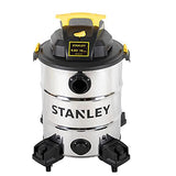 Stanley 10 gal. 6.0-Peak HP Stainless Steel Wet Dry Vacuum Stanley