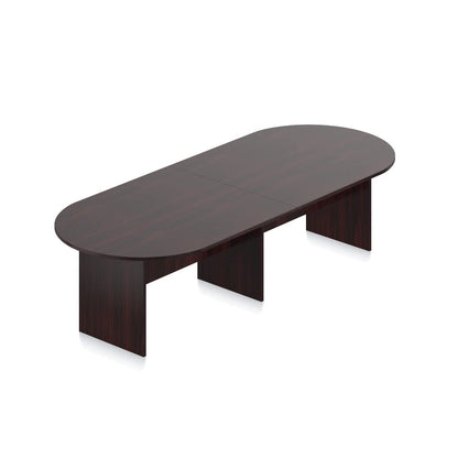 GOF 10FT Conference Table, Dark Cherry, Espresso, Artisan Grey, Mahogany, Walnut (10ft Table, Mahogany) - WoodArtSupply