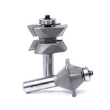 Amana Tool - 55468 2Piece Carbide Tipped Edge Banding 30 Deg x 1-19/32 Dia x 1" 2 Amana Tool