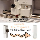 CRAVERLAND Universal Pen Adapter Set,Compatible with Cricut Maker 3/Maker,Explore Air 2/Air,Explore 3/Explore,Work with Sharpie,BIC,Crayola,Sakura CRAVERLAND