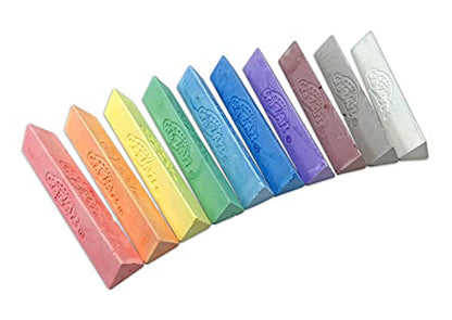 Cra-Z-art 48 Piece Washable Triangle Sidewalk Chalk Set - WoodArtSupply