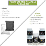Polly Plastics Rock Tumbler Grit and Polish Refill & Ceramic Tumbling Filler Media - Silicone Carbide Polisher Grit - Rock Polish Supplies & Polly Plastics
