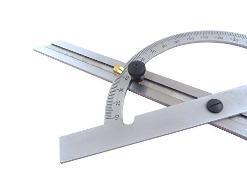 Taytools 12" Hardened Steel Protractor Angle Finder Sliding Bevel Gauge TTWHDP - WoodArtSupply