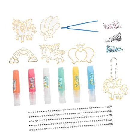 EXCEART 1 Set No-Bake Glue Painting 5d Kit Unfinished Crafts for Kids 5d Supplies Diamond Art Accessories and Tools DIY Tray Organizer DIY Supplies EXCEART