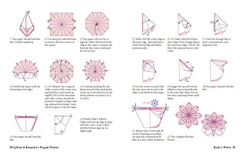 LaFosse & Alexander's Origami Flowers Kit: Lifelike Paper Flowers to Brighten Up Your Life: Kit with Origami Book, 180 Origami Papers, 20 Projects & Tuttle Publishing