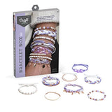 Craft Crush Bracelet Making Kit (Lilac) - Friendship Bracelet Maker Set - DIY Craft & Jewelry Making Kit for Kids, Teens, Tweens & Adults - Makes 8 Craft Crush