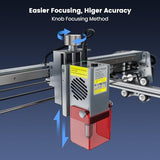 Byroras BE100 Laser Engraver, 10W Laser Cutter and Engraver Machine for Gifts, 60W Power Output, 0.01mm Precision, 400mm/s Speed, DIY Laser Engraving BYRORAS