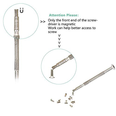 11PCS Mini Precision Screwdriver Set, Small Screwdriver Set for Electronics, Toys, Computer, Watch Repair KALIM