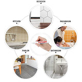 ForFine Grout Pen Restore Tile Grout Line Marker Pens 3 Pack for Kitchen, Bathroom, Parlor, Bedroom, Shower, Balcony Wall and Floor (White) ForFine