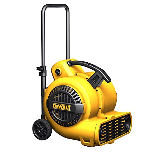 DEWALT 3/4 HP Air Mover, 3 Speed MAX 1800 CFM Floor Fan, Portable Utility Blower Fan, DXAM-2818 DEWALT