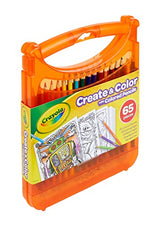 Crayola Colored Pencils Coloring Art Case with Coloring Pages, Gift For Kids, Ages 4, 5, 6, 7, 8, Packaging May Vary Crayola