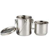 MYARTOOL Paint Brush Washer, Portable Leak-Proof Brush Cleaner with Lid and Filter Screen, 3-1/4" tall x 3" dia. MYARTOOL