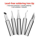 kingsea 61Pcs Pyrography Wood Burning Tips,Wood Burning Tool Kits Carving Iron Tip for Embossing/Adults/Beginners/Birthday/Wedding Kingsea