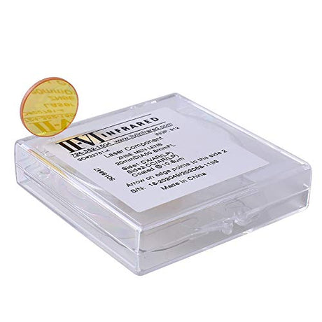 II-VI Infrared CO2 Laser Focus Lens Dia.19.05mm 20mm FL 38.1 50.8 63.5 76.2 101.6 mm for CO2 Laser Cutting Machine Lenses ZnSe (II-VI D20 F50.8) STARTNOW