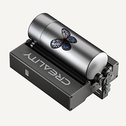 Creality Official Rotary Roller for Laser Engraving Machine, Suit for CR-Laser Falcon 10W and 22W CR Falcon 2 Skouphy