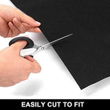 AiBOB Garage Floor Mat, 36 X 60 inches, Oil Spill Mat Under Car, Waterproof Backing Absorbent Pad Protects Floor, Durable, Reusable, Black AiBOB