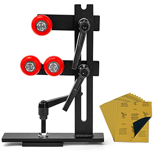 Wood Lathe Steady Rest, JAZORR L Shape Woodworking Steady Rest, Lathe Tool Rest,Wood Lathe Tools, Wood Lathe Tools and Accessories with Three Metal JAZORR