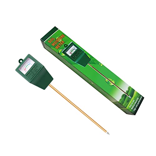 Hathdia Soil Moisture Meter,Plant Hygrometer Moisture Sensor Plant Water Monitor for Potted Plants,Garden,Farm, Lawn(No Battery Needed) - WoodArtSupply