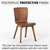 Minwax 233334444 Polycrylic Protective Wood Finish, Clear Satin, ½ Pint Minwax