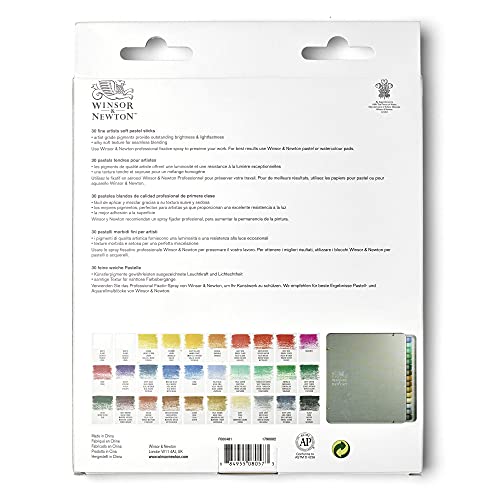 Winsor & Newton Professional Soft Pastels, Set of 30 Winsor & Newton