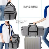 Carrying Case for Cricut Maker, Cricut Bag for Cricut Machine with Cover Compatible with Cricut Explore Air, Air 2, Maker, Maker 3, Organization and IMAGINING